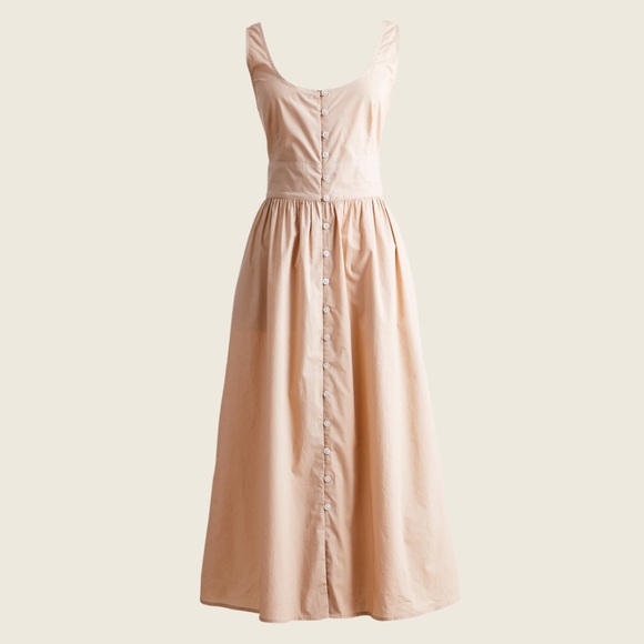 J. Crew Dresses & Skirts - J crew button front cotton poplin Nickerson dress